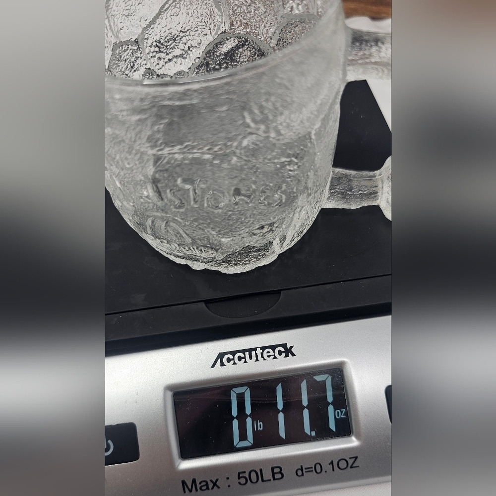 Vintage McDONALD'S 1993 The Flintstones Rocky Road Frosted Glads Mug Cup USA - Picture 12 of 12